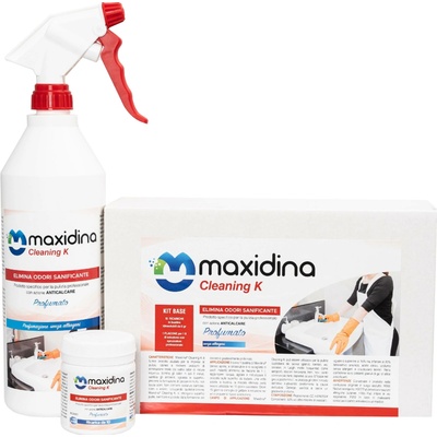 Maxidina Cleaning K kit 1x aplikační lahev + 10x sáček 5g M23001