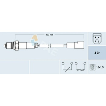 Lambda sonda FAE 77168