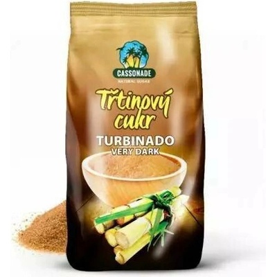 Cassonade Turbinado třtinový cukr krystal 400 g