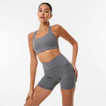 Image 1 of USA Pro Women's Sophie Habboo Crossback Low Impact Sports Bra - Shark Grey
