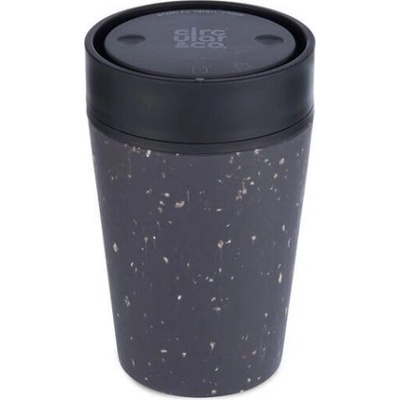 rcup Kelímek Circular Cup Grey and Ink Black 227 ml