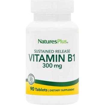 NaturesPlus Vitamin B1 Thiamine 300 mg [90 Таблетки]