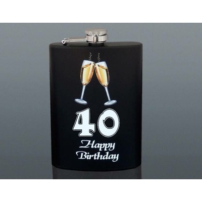 Kovová nerezová likérka ke 40 tinám 8 OZ 240 ml