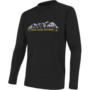 Sensor Merino Wool PT Hory дълъг ръкав Размер: XL / Цвят: черен