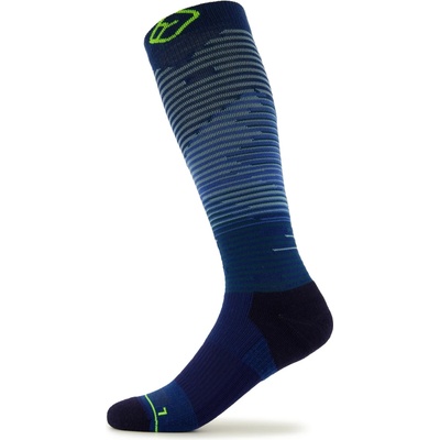 Ortovox Мъжки туристически чорапи Ortovox All Mountain Long Socks Merino socks - Petrol Blue - размер 42-44 (EU) (201-7466-0212)