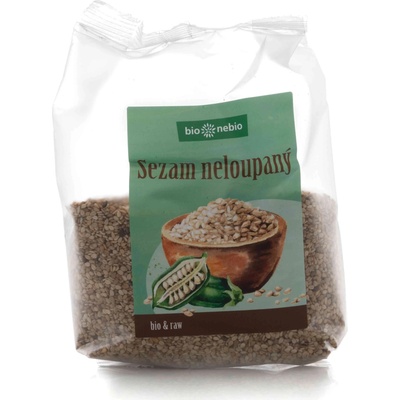 BIO NEBIO Sezam nelúpaný 200 g