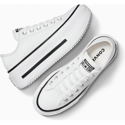 Converse Chuck Taylor All Star Lift Double Stack OX A15491/White/Black/White