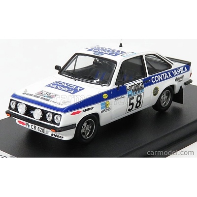 Trofeu Ford england Escort Mkii Rs2000 N 58 Rally Rac Lombard 1978 H.bohne P.diekmann Bílá Modrá 1:43