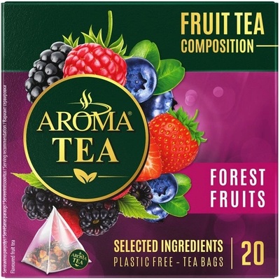 AROMA GOLD Aroma Tea Forest Fruits pyramidové sáčky 20 x 2 g