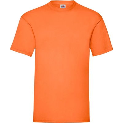Fruit of the Loom Мъжка тениска с къс ръкав fruit of the loom valueweight - оранжева xxl (16103623505)