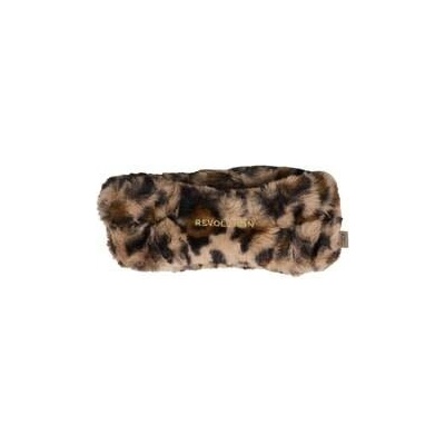 Revolution PRO Miracle Skincare Headband Leopard Print