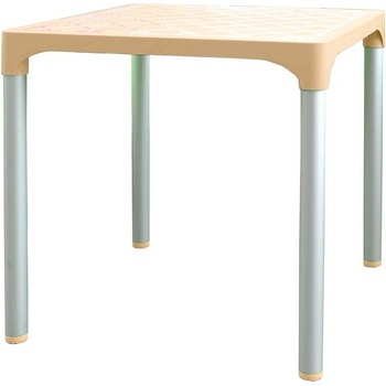 MEGAPLAST VIVA 72 x 72 x 72 cm, AL nohy, krémový