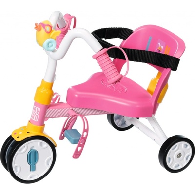BABY Born Hračkový trojkolesový bicykel pre bábiky 43 cm, ružový