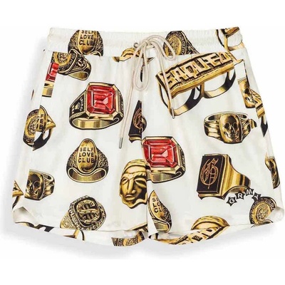 GRIMEY Бански гащета Grimey The Og Tour swimming shorts - White (Off White)