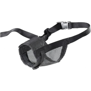 Ferplast - Muzzle Net Large - Регулируем намордник за кучета, A: 45÷70 см. - B: 16÷30 см - C: 11 см. - - черен