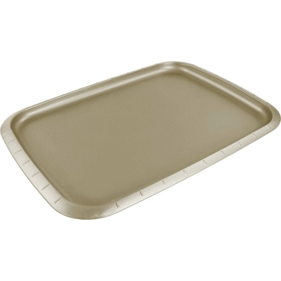 Kitchisimo PLECH NA PEČENIE 37X27,6X1,6ZLATÁ UHLÍKOVÁ OCEĽ