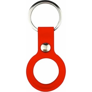 JC Силиконов ключодържател за Apple AirTag - JC AirTag Silicone Keyring (червен)