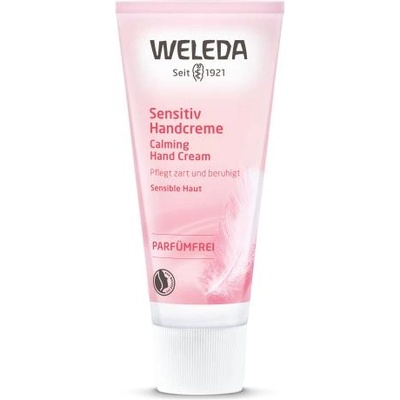 Weleda Sensitive Calming Hand Cream успокояващ крем за ръце 50 ml за жени