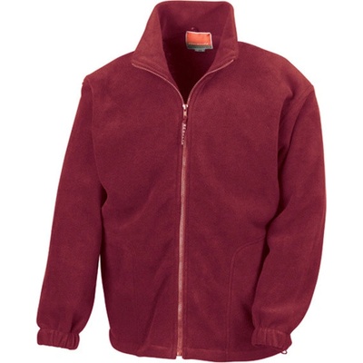 Result Unisex fleecová mikina R036X Burgundy