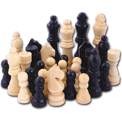 Star Дървени фигури за шах - малки