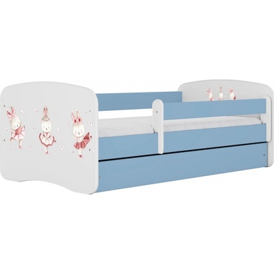 Kocot kids Babydreams králíčci modrá bez šuplíků bez matrace