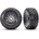 Traxxas колело 2.2/3.2", сив диск, гума Maxx Slash belted (чифт)