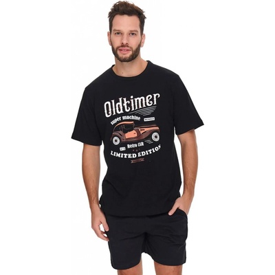 Oldtimer pyžamo krátké černé