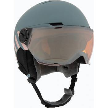 uvex Детска ски каска UVEX Rocket Visor Jr rhino/blush matt/mirror silver/lasergold lite