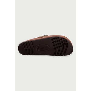 Scholl чехли сабо мъжки от велур ETHAN (F014534014)