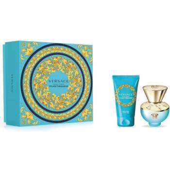 Image 1 of Versace Dylan Turquoise - Подаръчен комплект за жени: 30мл парфюм EDT + 50мл лосион за тяло