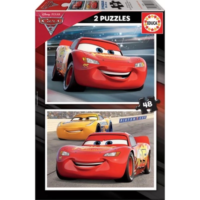 Educa Cars3 2 x 48 dílků