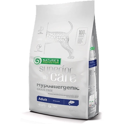 Nature's Protection Hypoallergenic Grain Free Salmon Adult All breed 1.5kg