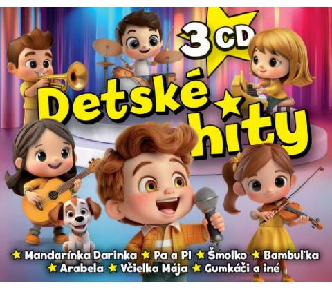 Various - Detské hity SK 3 CD