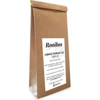 Růžová čajovna Pangea Tea Rooibos čaj nečaj 200 g