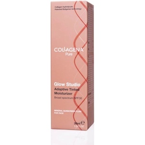 Collagena Glow Studio Тониран хидратиращ BB флуид SPF30 Pure, 30 ml