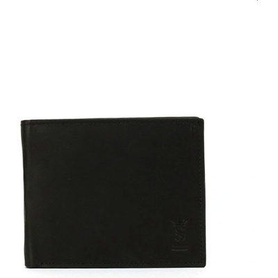 Kožená peňaženka RFID Secure čierna