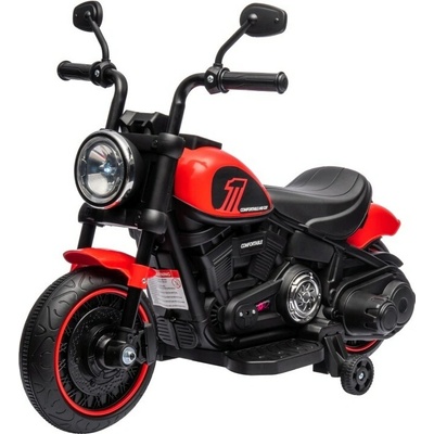 Mamido detská elektrická motorka Chopper Faster červená