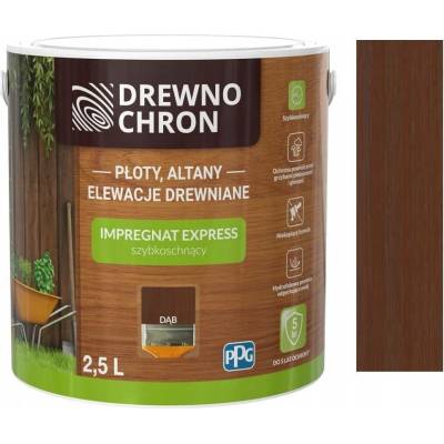Drewnochron Impregnát Express Dąb 2,5L