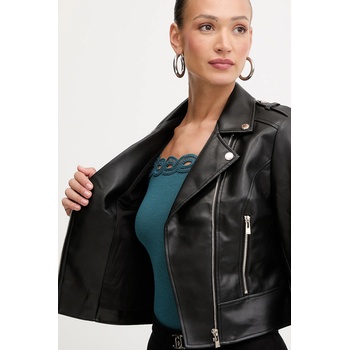 Morgan Рокерско яке Morgan в черно преходен модел GZOOM (GZOOM)