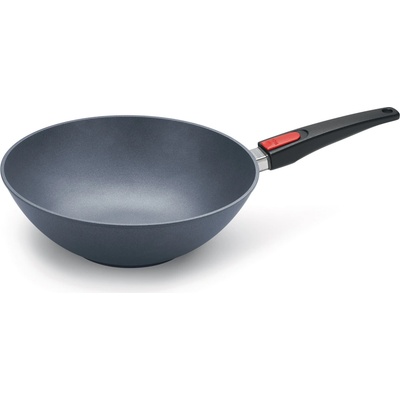 Wok DIAMOND LITE 30 cm, s odnímatelnou rukojetí, titan, WOLL