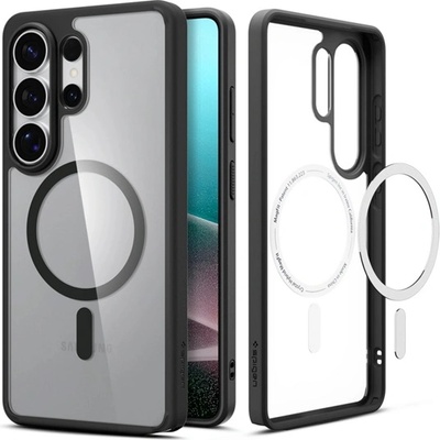 Samsung S26 Ultra SPIGEN ULTRA HYBRID MAG пластмасов протектор за телефон, устойчив на удар, MagSafe, ЧЕРЕН (ACS10680)