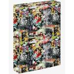 Baagl Черна училищна тетрадка с корици A4 Jumbo Batman Comics Baagl BAAGL | Cheren | Момчешки | ONE SIZE
