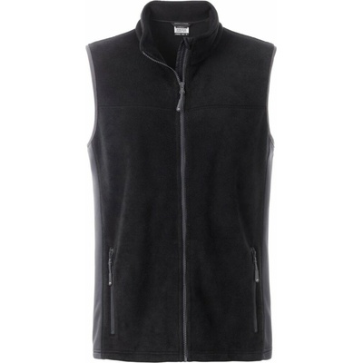 Daiber JN 856 pánská fleecová vesta carbon/black