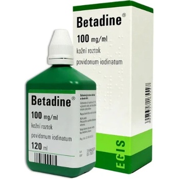 BETADINE DRM 100MG/ML DRM SOL 120ML