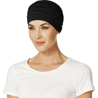Christine Headwear Turban Christine Yoga vzor Black