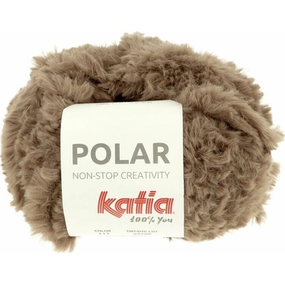 Katia Polar 117 svetlo hnedá