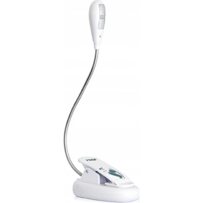 REER Lampička bílá LED noční s klipem – Zboží Mobilmania