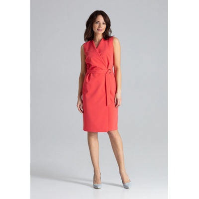 Lenitif Dress L037 Coral