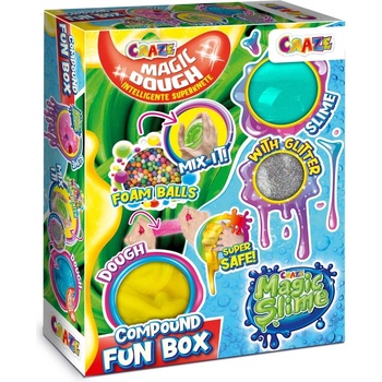 CRAZE Слайм Craze - С разноцветни частици (C39465)