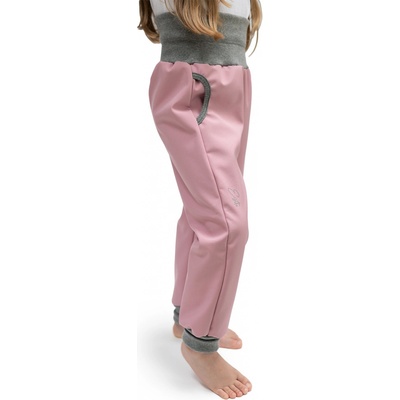 Esito Rostoucí softshellové kalhoty Sport Shell pink růžová